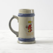 Cardiff-Drache-Bier Stein Bierglas (Links)