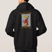 Cardiff-Drachen Korfball Hoodie (Rückseite)
