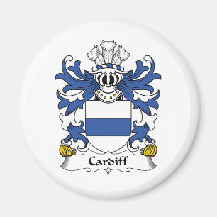 Cardiff Familienwappen Magnet