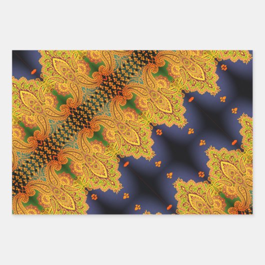 Cardiff, Floresta und Toulon Geschenkpapier Set (Vorderseite)