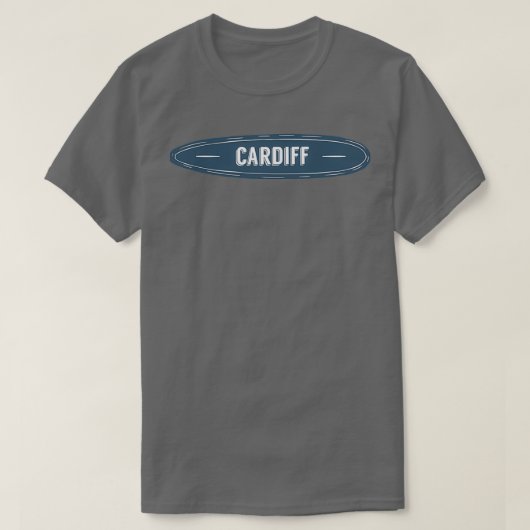 Cardiff Longboard T-Shirt (Design vorne)