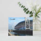 Cardiff Millennium Stadium Postkarte (Stehend Vorderseite)