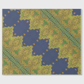 Cardiff Paisley Geschenkpapier (Flach)