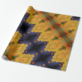 Cardiff Paisley Sangria Geschenkpapier