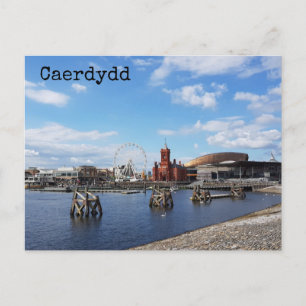 Cardiff Postcard Caerdydd Postkarte