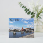 Cardiff Postcard Caerdydd Postkarte (Stehend Vorderseite)