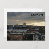 Cardiff Postcard Postkarte (Vorne/Hinten)