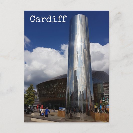 Cardiff Postcard Postkarte (Vorderseite)