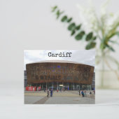 Cardiff Postcard Postkarte (Stehend Vorderseite)