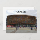 Cardiff Postcard Postkarte (Vorne/Hinten)