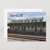 Cardiff Postcard Postkarte (Vorne/Hinten)