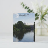 Cardiff Postcard Postkarte (Stehend Vorderseite)