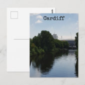 Cardiff Postcard Postkarte (Vorne/Hinten)