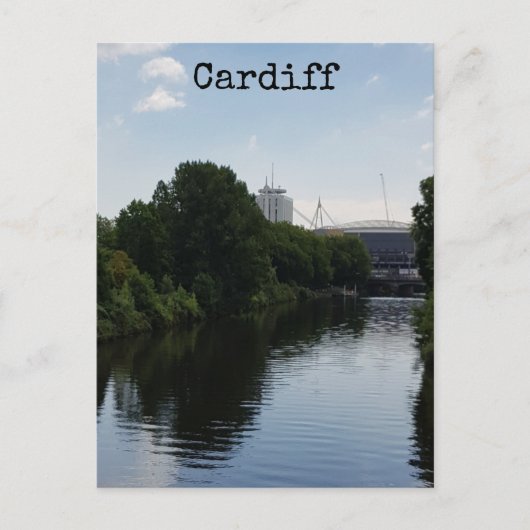 Cardiff Postcard Postkarte (Vorderseite)