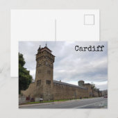 Cardiff Postcard Postkarte (Vorne/Hinten)