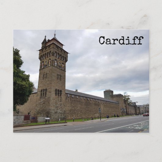 Cardiff Postcard Postkarte (Vorderseite)