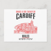 Cardiff Postkarte (Vorderseite)