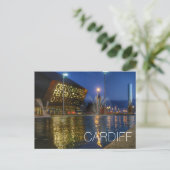 Cardiff Postkarte (Stehend Vorderseite)