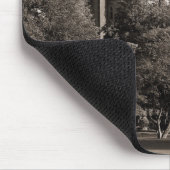 Cardiff-Schloss II - Sepia Mousepad (Ecke)