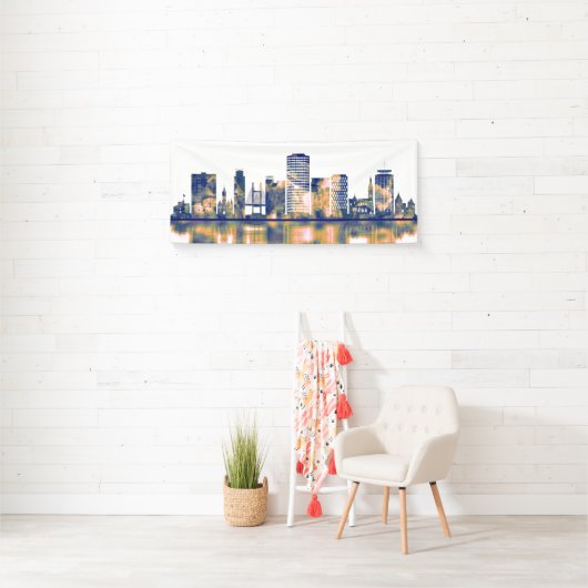 Cardiff Skyline Banner (Insitu)