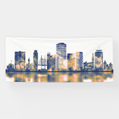 Cardiff Skyline Banner (Horizontal)
