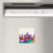Cardiff Skyline Magnet (In Situ (Geschirrspüler))