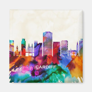 Cardiff Skyline Magnet