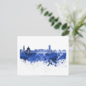 Cardiff skyline postkarte (Stehend Vorderseite)