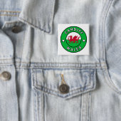 Cardiff Wales Button (Beispiel)