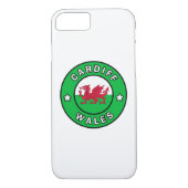 Cardiff Wales Case-Mate iPhone Hülle (Rückseite)