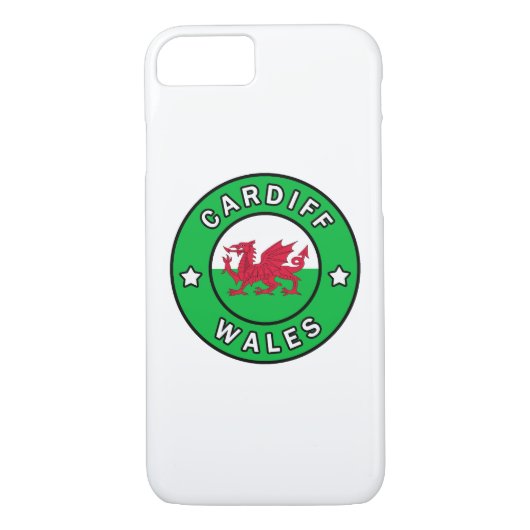 Cardiff Wales Case-Mate iPhone Hülle (Rückseite)