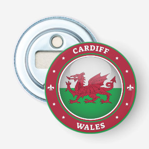 Cardiff Wales Flaschenöffner