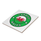 Cardiff Wales Fliese (Seite)