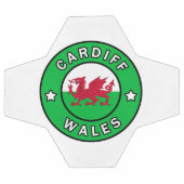 Cardiff Wales Fußball (Flach)