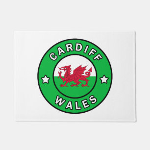 Cardiff Wales Fußmatte
