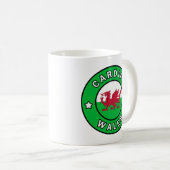 Cardiff Wales Kaffeetasse (VorderseiteRechts)