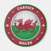 Cardiff Wales Magnet (Vorne)