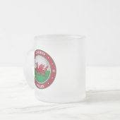 Cardiff Wales Mattglastasse (Vorderseite Links)