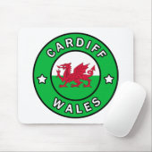 Cardiff Wales Mousepad (Mit Mouse)