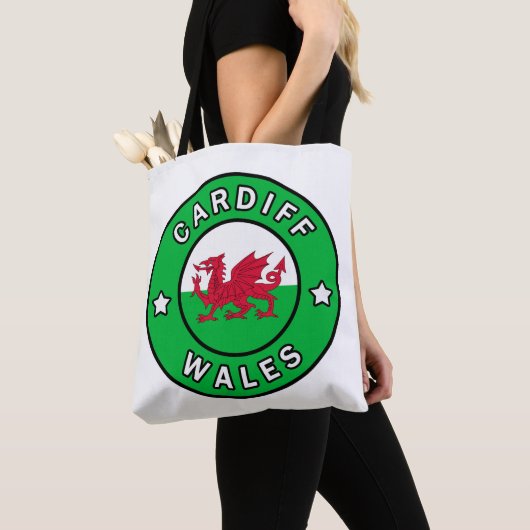 Cardiff Wales Tasche (Von Nahem)