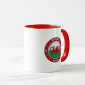 Cardiff Wales Tasse (VorderseiteRechts)