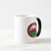Cardiff Wales Verwandlungstasse (VorderseiteRechts)
