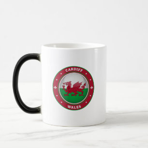 Cardiff Wales Verwandlungstasse