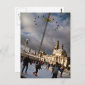Cardiff Winter Wonderland Postkarte (Vorne/Hinten)