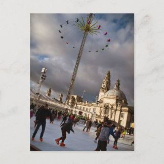 Cardiff Winter Wonderland Postkarte