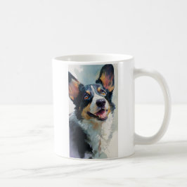 Cardigan Corgi Aquarell Kaffeetasse