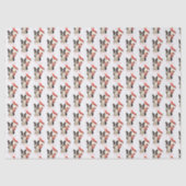 Cardigan Corgi Christmas Seidenpapier (Vorderseite)