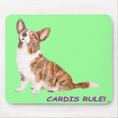 Cardigan corgi  mousepad (Vorne)