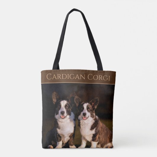 Cardigan Corgi Tasche (Rückseite)