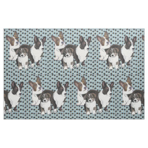 Cardigan Walisisch Corgi Stoff